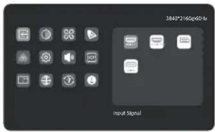 Alogic Clarity 6K Touch 32C6KPDTF - OSD Menu - 2