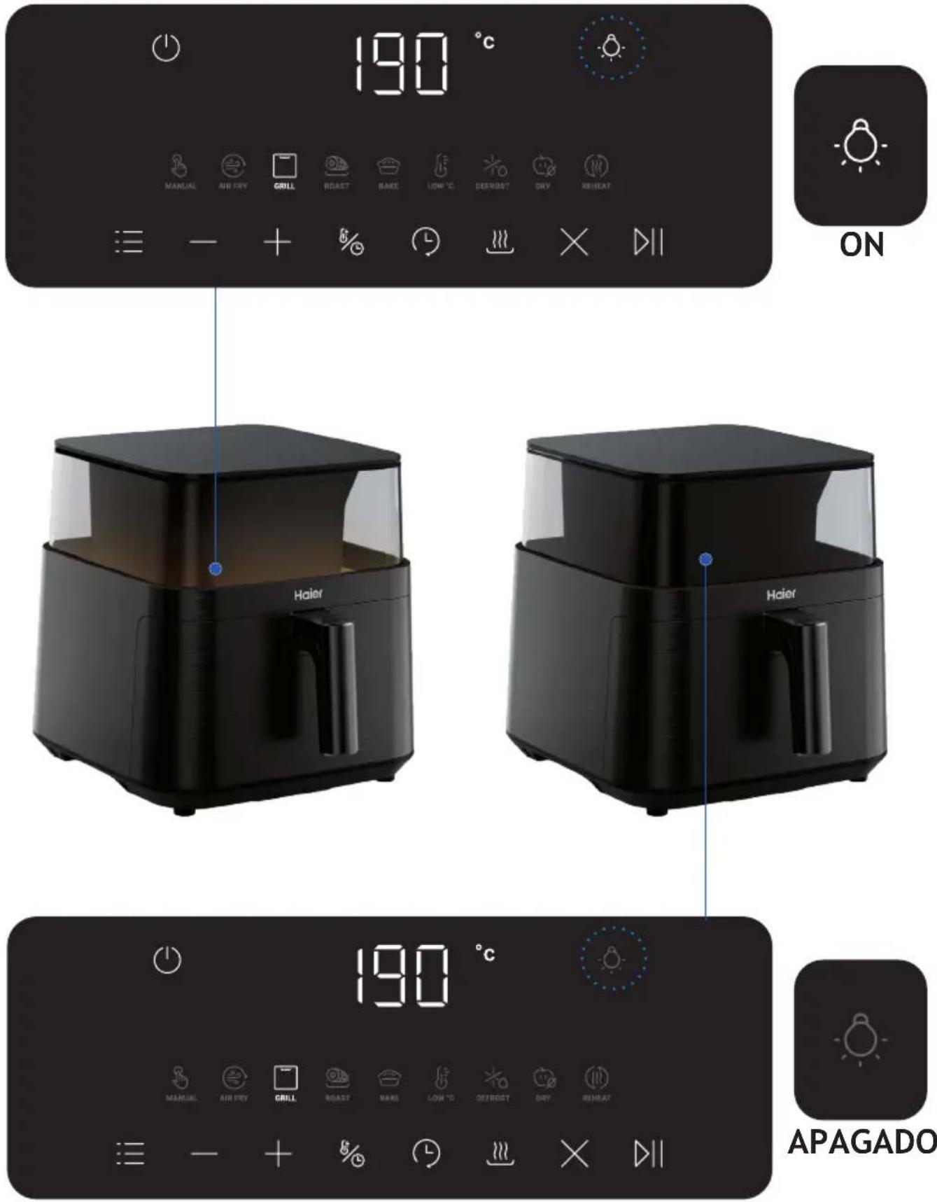 HAIER HAF3AFW 011 - CONECTE-SE À APP "hOn" - 19