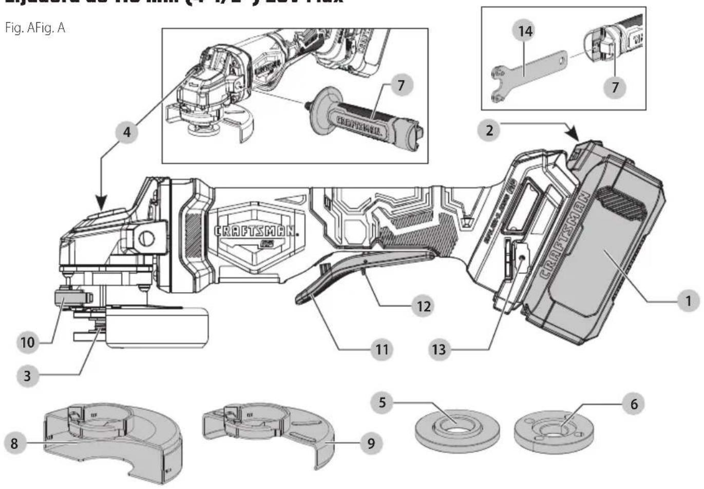Craftsman CMCG452 - 1