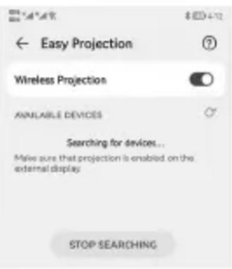Maginon LP-502 - PROIEZIONE DELLO SCHERMO (Android / J-SHARE) - 2