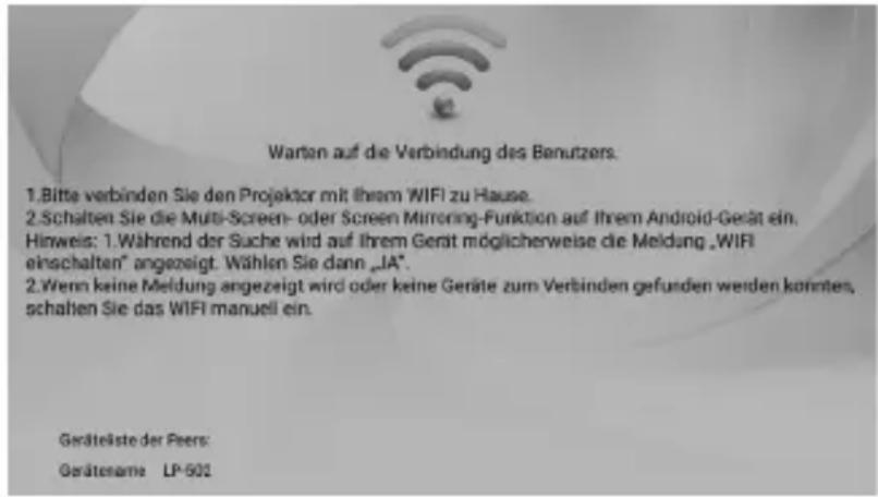 Maginon LP-502 - BILDSCHIRMPROJECTION (Android / J-SHARE) - 1