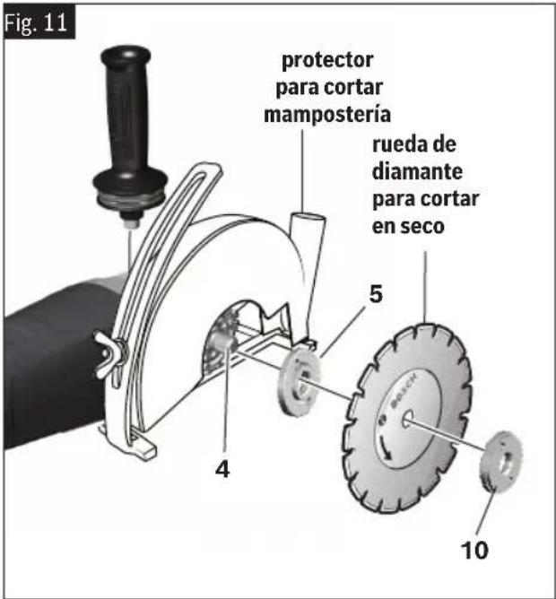 BOSCH GWS 25-230 JR Professional - (Fig. 11) - 1