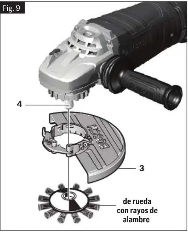 BOSCH GWS 25-230 JR Professional - (Fig. 9) - 2