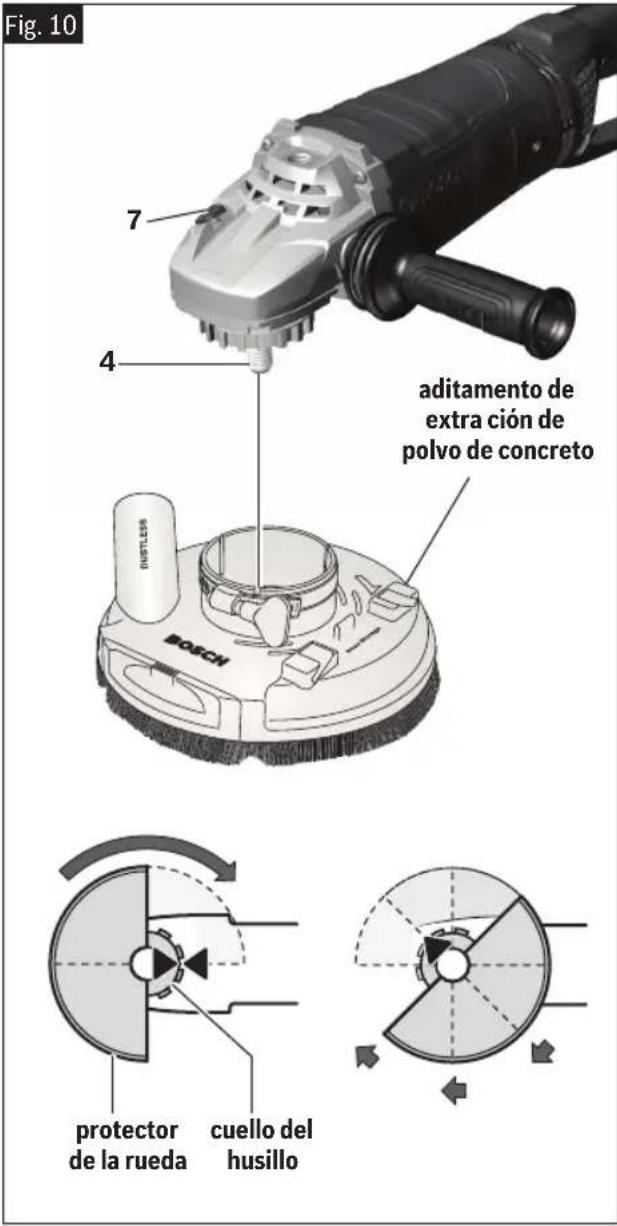 BOSCH GWS 25-230 JR Professional - (Fig. 1, Fig. 10) - 1