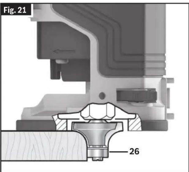 BOSCH GOF 13-25 Professional - Self-Piloted Bits - 1