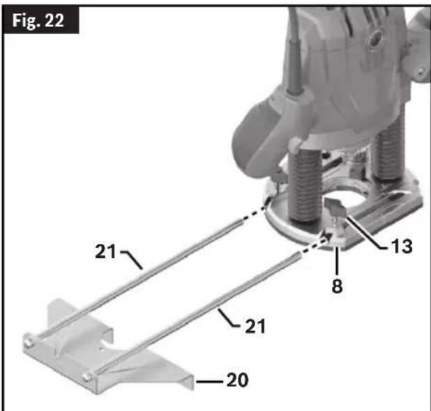 BOSCH GOF 13-25 Professional - (Fig. 22, Fig. 23) - 1