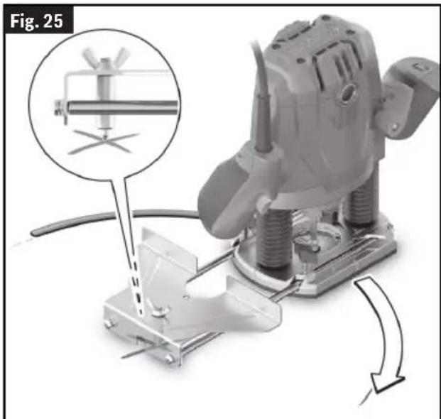 BOSCH GOF 13-25 Professional - Funcionamiento de la herramienta - 2