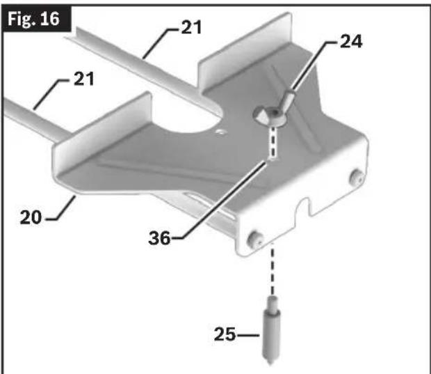 BOSCH GOF 13-25 Professional - Convert Edge Guide into Circle Guide - 1