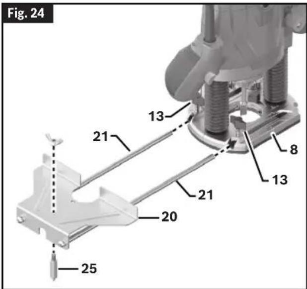 BOSCH GOF 13-25 Professional - Funcionamiento de la herramienta - 1