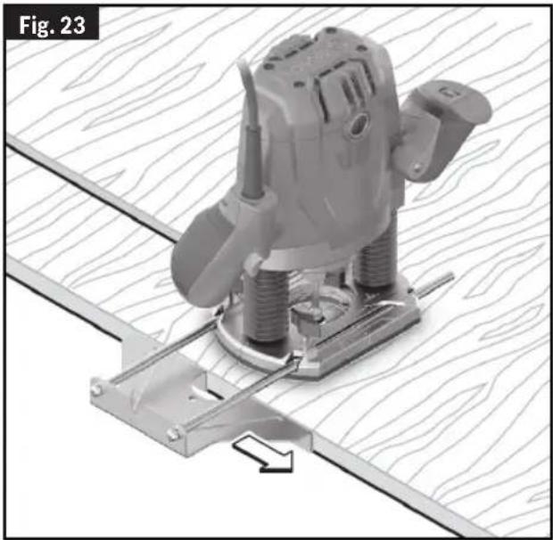BOSCH GOF 13-25 Professional - Fresado con la guía de borde - 2