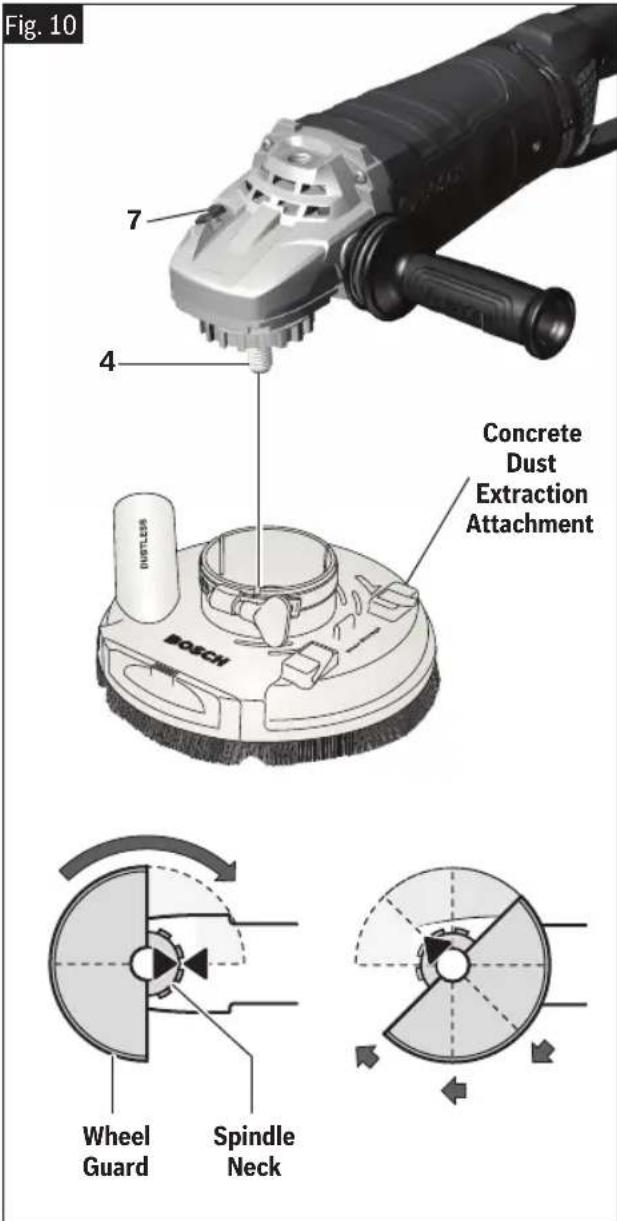 BOSCH GWS25-180JR Professional - (Fig. 1, Fig. 10) - 1