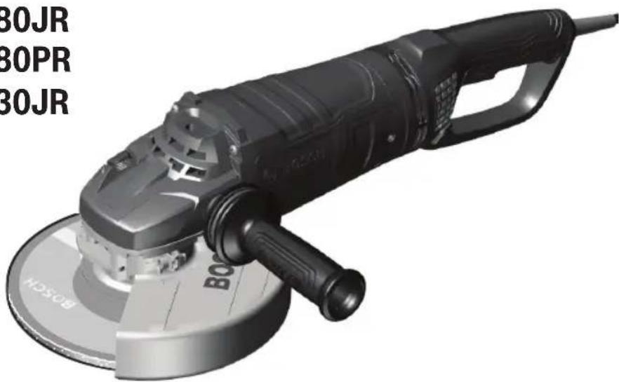 BOSCH GWS25-180JR Professional - 2