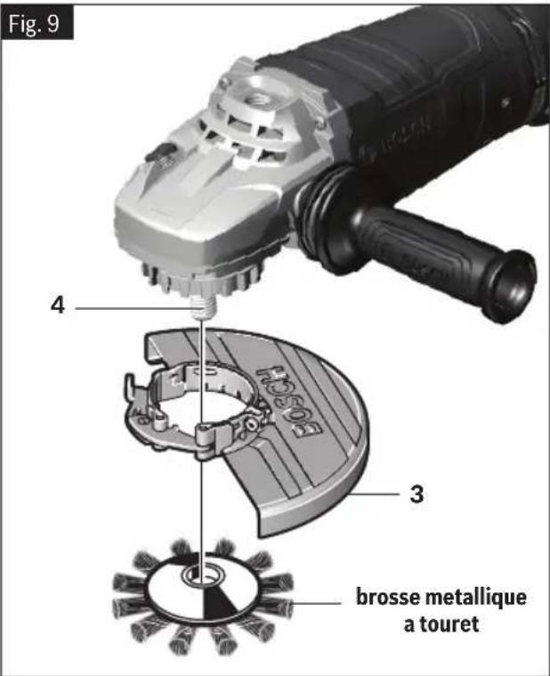 BOSCH GWS25-180JR Professional - (Fig. 9) - 2