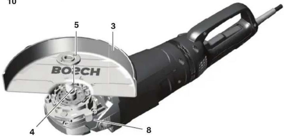 BOSCH GWS25-180JR Professional - Familiarisez-vous avec votre produit - 2