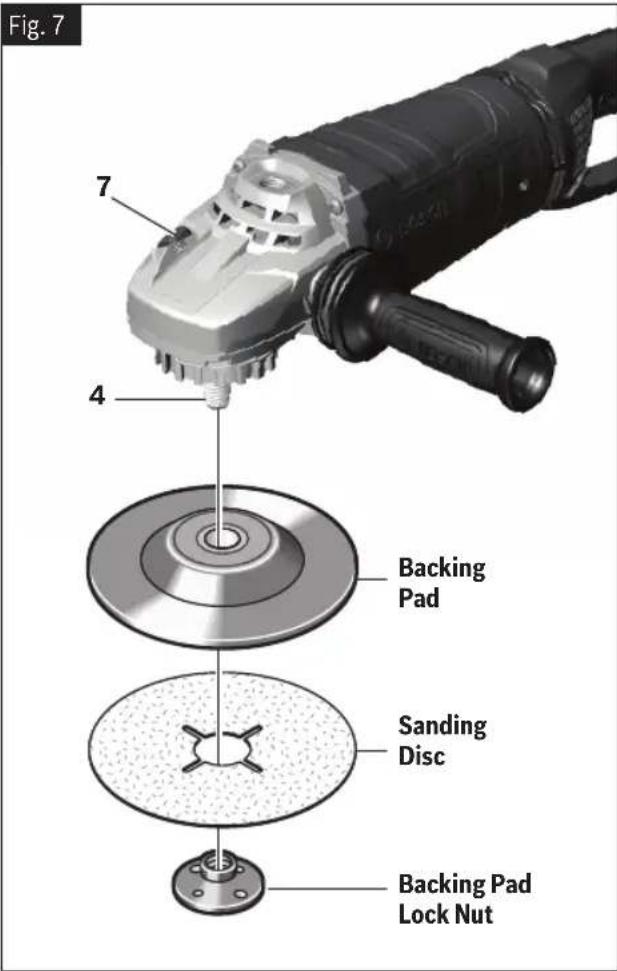 BOSCH GWS25-180JR Professional - (Fig. 7) - 1