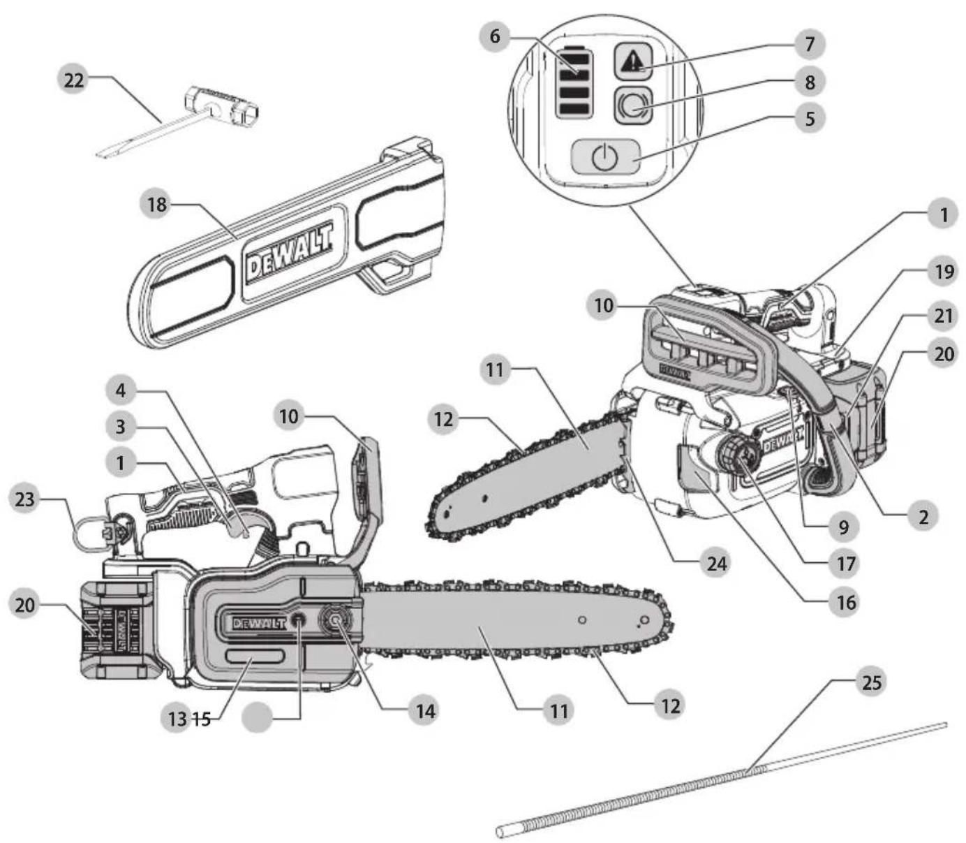 DEWALT DCMCST632N - 1