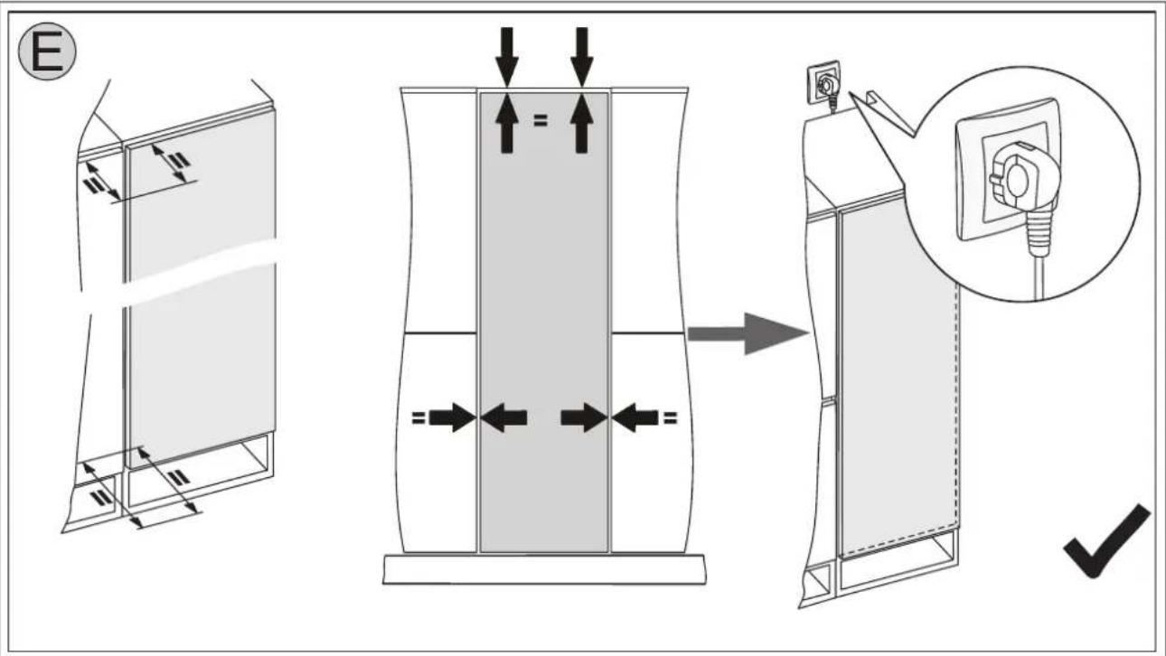 Technical diagram illustrating a mechanical assembly process with labeled components and directional arrows indicating motion or force.