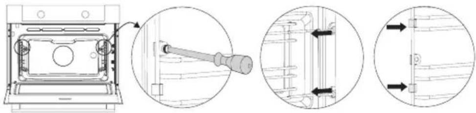 Atag MA4611D - Enlever et nettoyer les gradins - 2