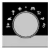 Atag MA4611D - Bouton de fonction - 1