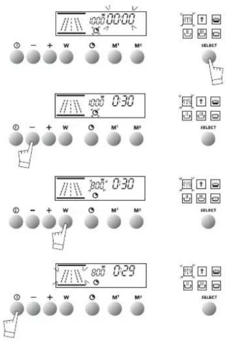 Atag MA3092C - Durchführen eines Garvorgangs - 2