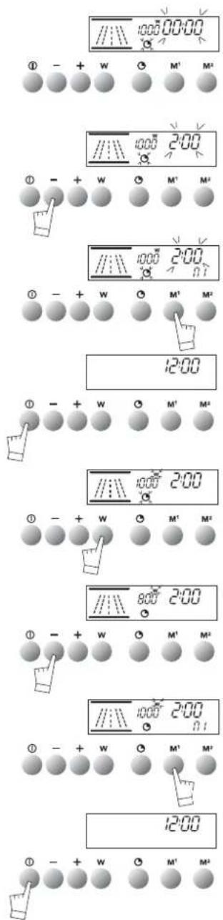 Atag MA3092C - Einen Garvorgang speichern - 1