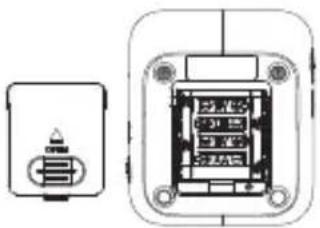 TERRAILLON Tensio Connect - INSERIMENTO DELLE BATTERIE - 1