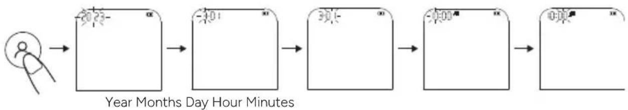 TERRAILLON Tensio Connect - TIME, DATE AND UNIT SETTINGS - 1