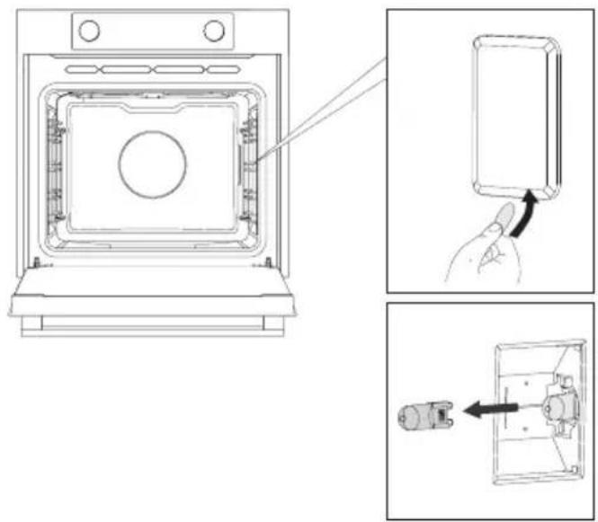 Atag ZX6592C - Remplacement de l'ampoule du four - 3