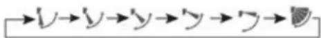 HAIER US18AB2BEA - Bouton Swing UP/DOWN (volet haut/bas) - 2