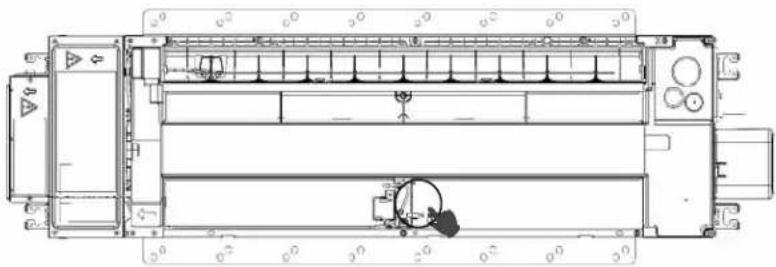 HAIER US12AB2BEA - Install the Leak Sensor. - 1