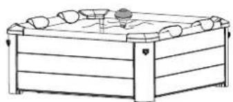 MSpa Tribeca F-TR062 - DISTRIBUTEUR FLOTTANT - 5