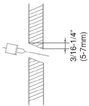 HAIER US09AB2BEA - Perforar el orificio en la pared para las tuberías de conexión: - 1