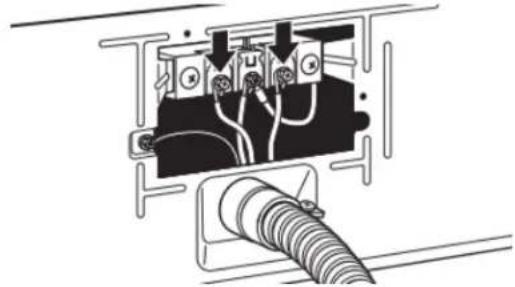 MAYTAG MED7205RR - Connecter le conducteur neutre et le conducteur neutre - 4
