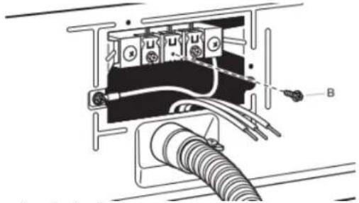 MAYTAG MED7205RR - Connecter le conducteur neutre et le conducteur neutre - 3
