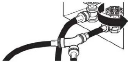 MAYTAG MGD7205RF - Ouvrir le robinet d'eau froide - 1