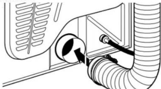 MAYTAG MGD7205RF - Raccordement du conduit d'évacuation - 1