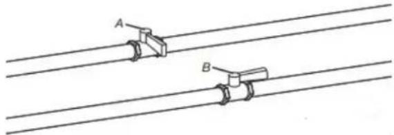 MAYTAG MGD7205RF - Open shutoff valve - 1