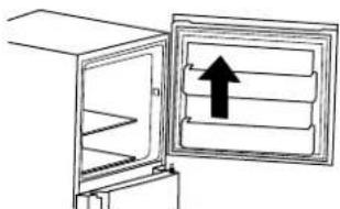 MAYTAG MRTX5119SB - Remove Freezer and Refrigerator Doors - 4