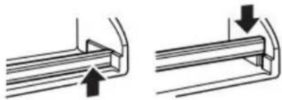 MAYTAG MRTX5119SB - To remove and replace the rails: - 1
