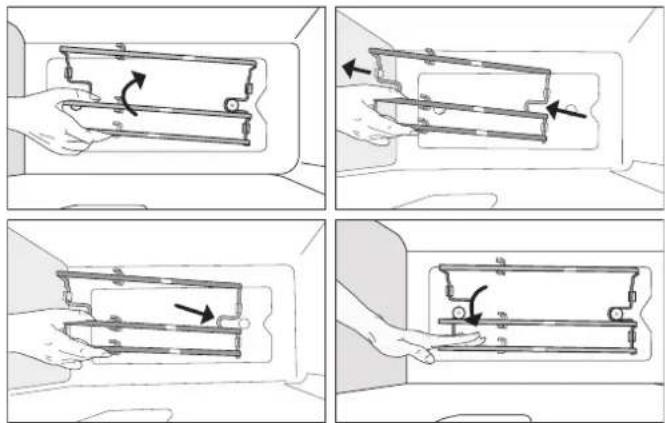 WHIRLPOOL WCT7A9PHTSBF - REMOVING AND REFITTING THE LADDER RACKS - 1