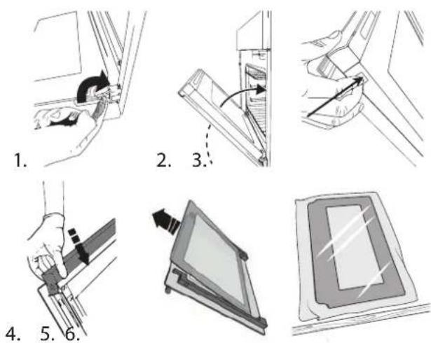 WHIRLPOOL WCS7A9PHTSBAF - REPLACING THE LAMP - 3