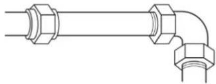 WHIRLPOOL WSGS4530TV - Rigid pipe connection: - 1