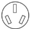 WHIRLPOOL WSES3330TW - If connecting to a 3-wire system: - 1