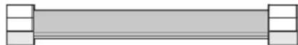 WHIRLPOOL WSGS3330TW - Raccord métallique flexible pour appareil ménager : - 1