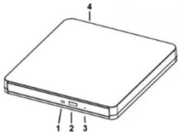 INTENSO EOD 500BD Slim - Przegład urządzenia - 1