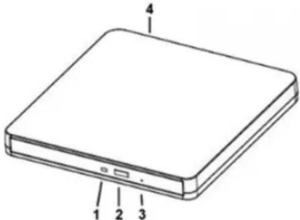 INTENSO EOD 500BD Slim - Geräteüberblick - 1