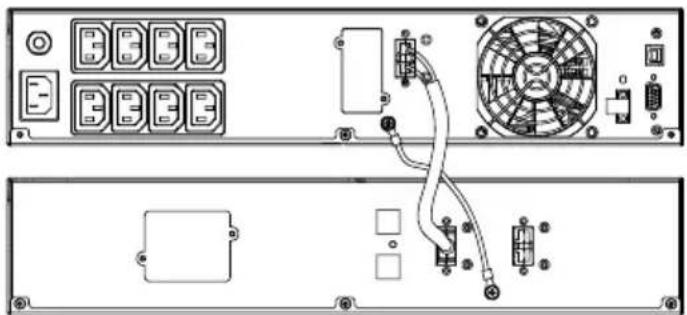 CONCEPTRONIC EBM01R24VB - lépés: Porvédő kupakok felszerelése - 2