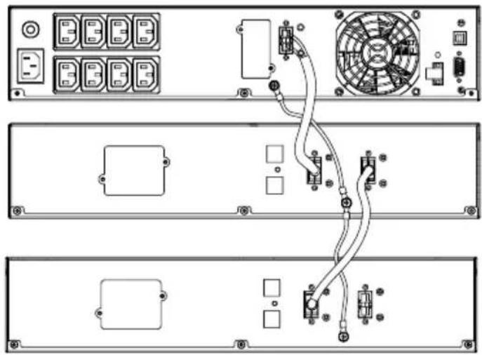 CONCEPTRONIC EBM01R24VB - CONNECTION #2 : POWER MODULE(UPS) WITH MULTIPLE BATTERY MODULES - 1