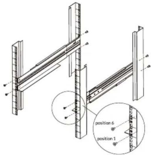 CONCEPTRONIC EBM01R24VB - Step 2 Rack mount rails installation - 2