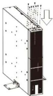 CONCEPTRONIC EBM01R24VB - Étape 1 : fixation des supports de base - 2